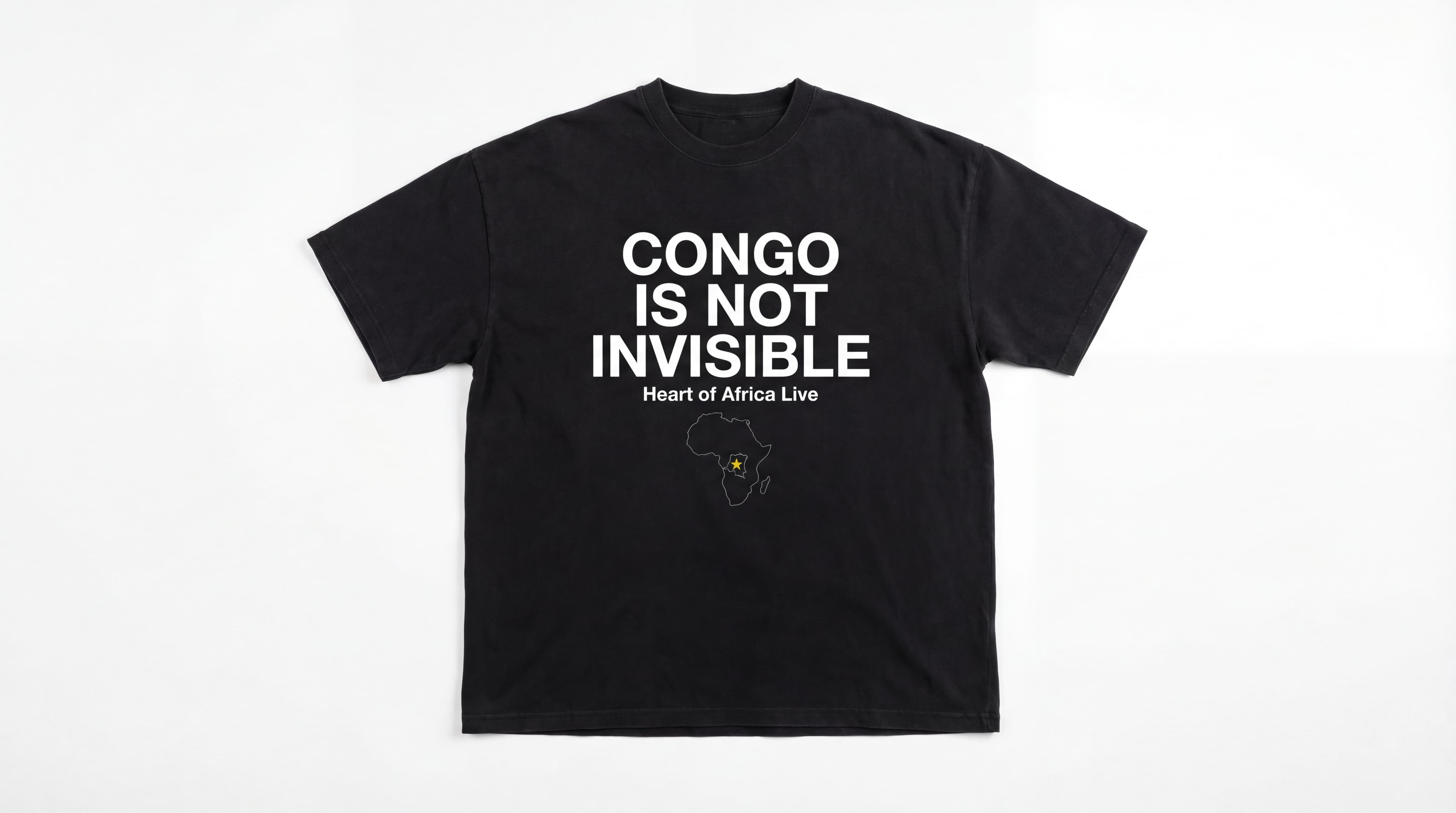 Democratic Republic of Congo Is Not Invisible Tee
